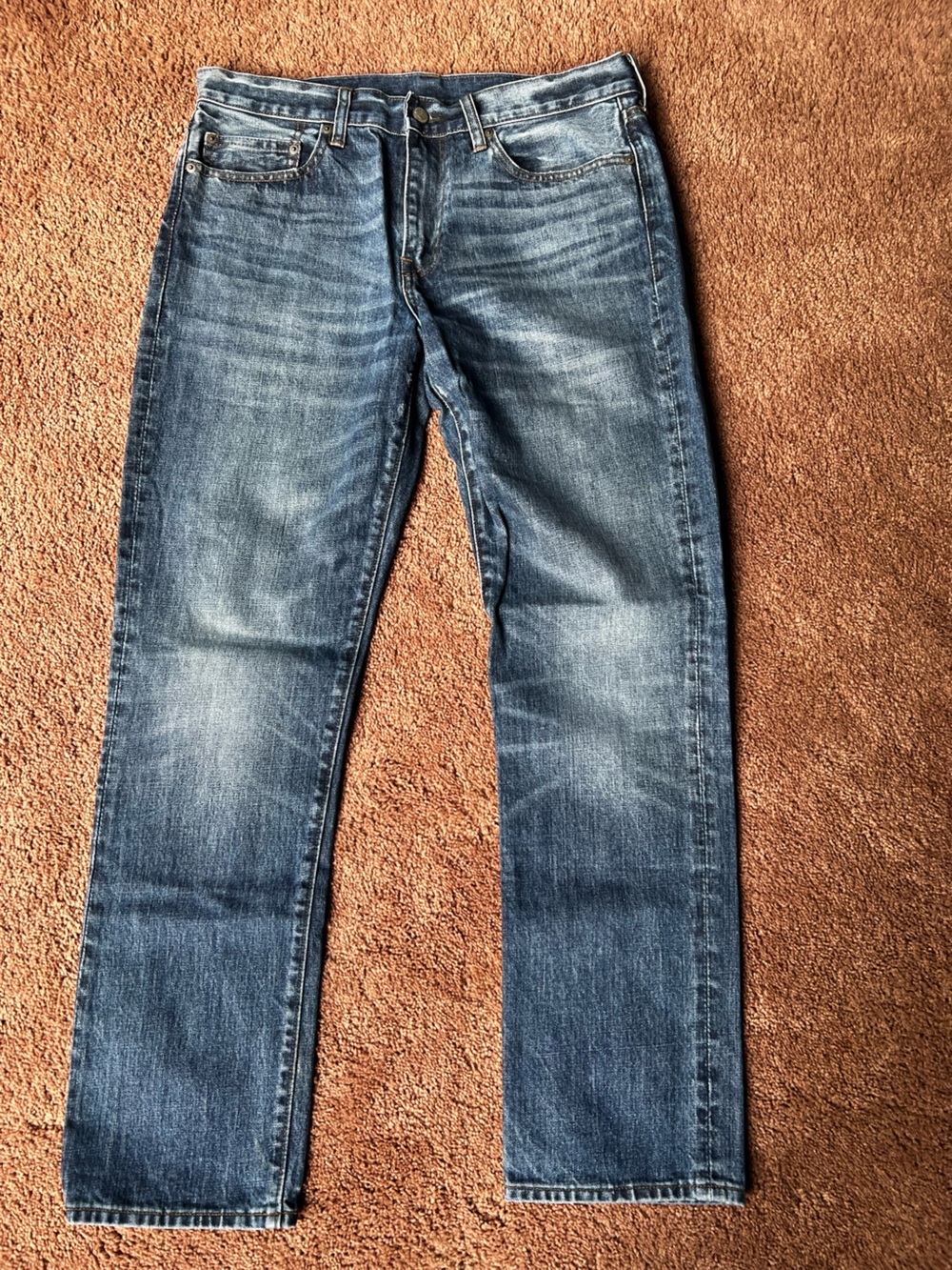 J.Crew 770 Kaihara Selvedge Denim Jeans Japanese Mens  Raw Indigo